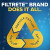 Filtrete 16x25x1 Air Filter, MPR 2800, MERV 14, Healthy Living Ultrafine Particle Reduction 3-Month Pleated 1-Inch Air Filters, 2 Filters, White view 3