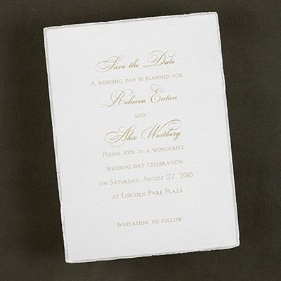 100 On the Edge Cards - Save the Date