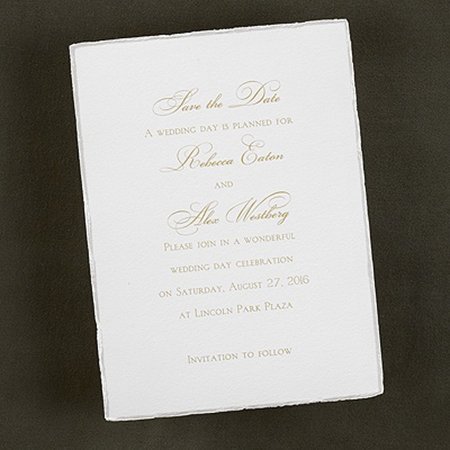100 On the Edge Cards - Save the Date
