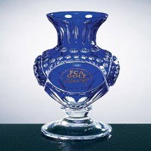 Renaissance Italian Lead Crystal Vase Trophy - Small
