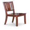 East West Furniture MLDU5D-MAH-W 5 Piece Dining Table Set for 4 Includes a Rectangle Kitchen Table with Butterfly Leaf and 2 Dining Chairs with 2 Benches, 36x54 Inch, Mahogany view 4