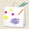 (Shimojima) Heiko 34-1 Handbag, Paper Bag, 25CB 13.4 x 8.7 x 12.6 inches (34 x 22 x 32 cm), 50 Sheets view 3