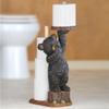 Aurrra Northwoods Bear Cub Toilet Paper Holder, 22" H view 2