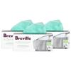 Breville Clean and Green Biodegradable Pulp Container Bag for Juicers, Set of 90 view 1