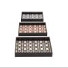 Deco 79 91825 Wood Vinyl Trays (Set of 3) 21", 19", 17" W view 1