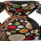 Joann Marie Designs IBT6X15CIR Printed Wine Bag - Circles Pack of 12