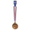 Beistle 54616 Bronze Medal With Ribbon, Pack Of 12 view 1