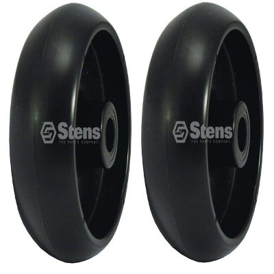 Stens 210-051 (2 Pack) Plastic Deck Wheel,Black