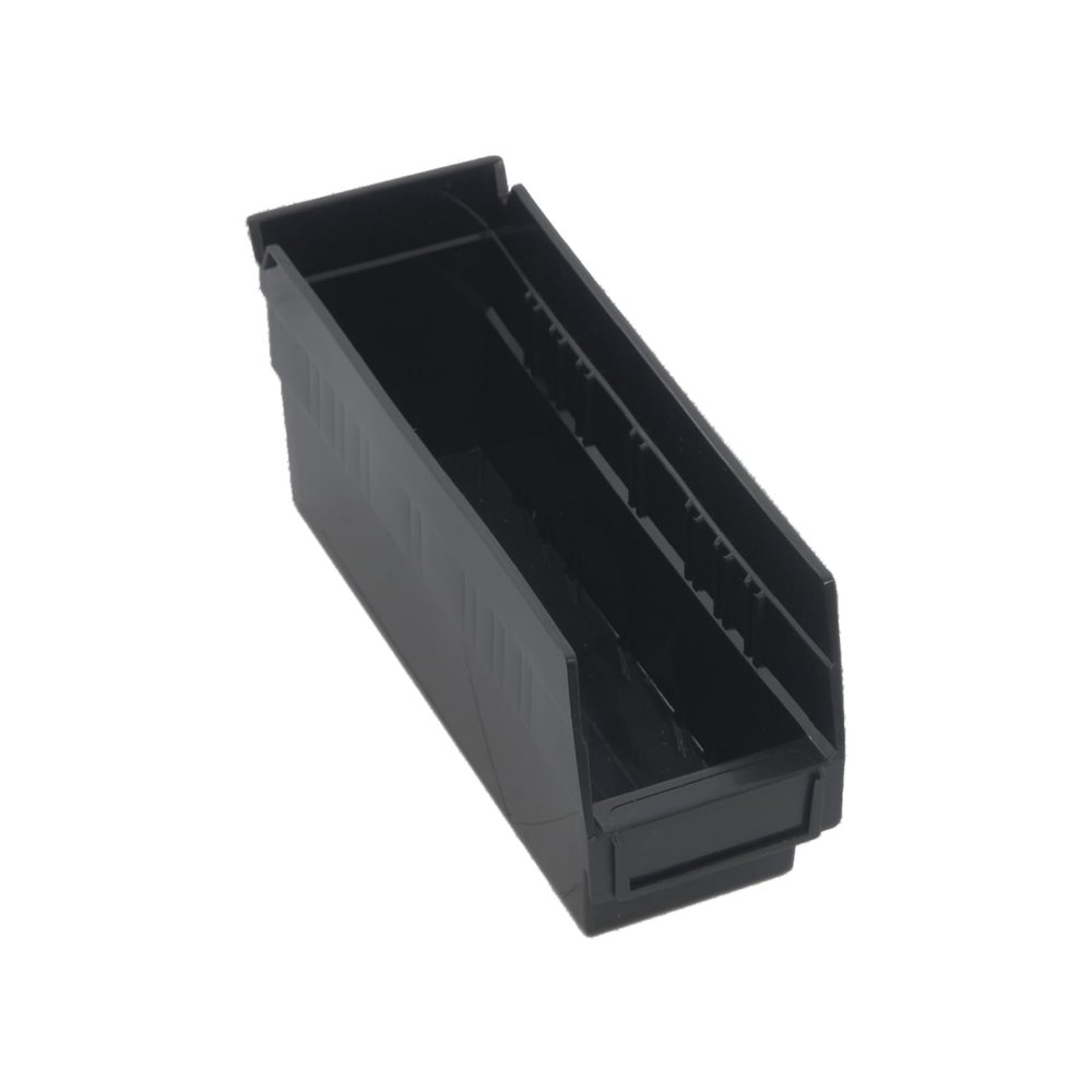 Quantum QSB101BR Economy Shelf Bin, 11-5/8" x 4-1/8" x 4" Size, Recycled (Pack of 36)