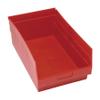 Quantum QSB210RD Store More Shelf Bin, 17-7/8" Length x 11-1/8" Width x 6" Height, Red, Pack of 8 view 1