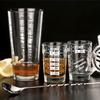 16 oz DuraTuff Mixing Glass - Capacity Markings on Sides view 1