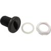 Air Ctrl, BWG/HAI Std, 1-3/4"hs, 2-5/8"fd, Crescent, Blk, 1" view 2