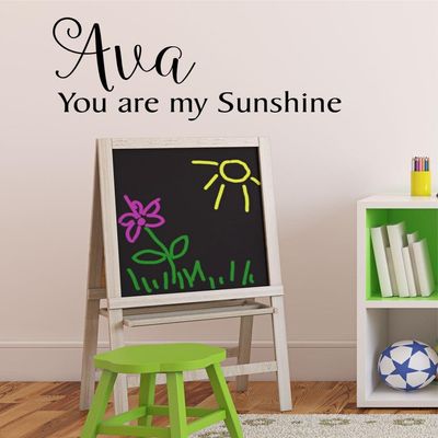 Decor Designs Decals You are My Sunshine