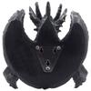Mythical Winged Dragon Toilet Paper Holder in Metallic Look for Medieval and Gothic Home Decor Bathroom Accessories or Whimsical Fantasy Gifts view 4