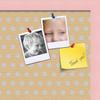 ArtToFrames 18x12 Inch Custom Cork Bulletin Board. This Classic Patterns Pin Board Comes Has a Fabric Style Canvas Finish, in a Baby Pink on Beech Frame (PinPix-266-18x12_0066-81792-YPNK) view 2