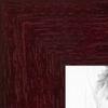 ArtToFrames 24x24 Inch Custom Cork Bulletin Board. This Classic Patterns Pin Board Comes Has a Fabric Style Canvas Finish, in a Mahogany Frame (PinPix-266-24x24_FRBW26039) view 4