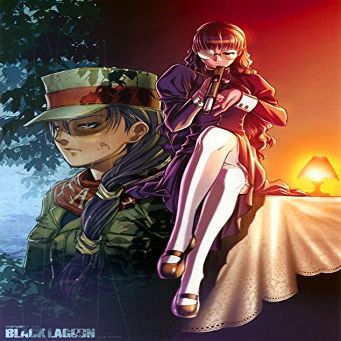 Black Lagoon Robertas Blood Trail Customized 24x35 inch Silk Print Poster/WallPaper Great Gift