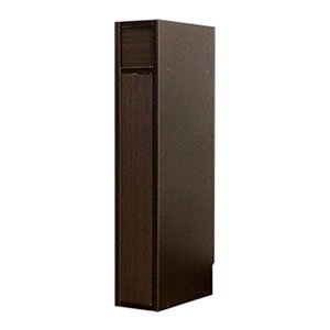 (Mihamanokagu) Router Storage Box, 5.9 inches (15 cm) Wide, (RB-15S) Brown