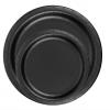240 Black (10 Pks of 24) 7 Inch Wax Coated Plain Solid Color Dessert Cake Paper Plates view 2