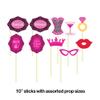 Creative Converting Bash Photo Props, One Size, Multicolor view 2