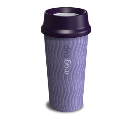 Magicup Mug, Purple, 470 ml/16 oz