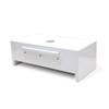 Mulitpurpose Display Pod white acrylic paint with metal bracket to mount on pegboard and slatwall (Small) view 2