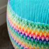 Animal Adventure 59273 Scallop Bean Bag Chair, One, Multicolored view 2