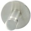 Bulk Hardware BH03335 Single Coat Hooks with Concealed Fixings with Satin Steel Finish view 1