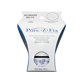 FIXTURE FIX LLC Porcelain As White Touch-Up Glaze 15 cc