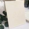Peacock Flourish Wedding Table Numbers (Select Color/Quantity), Champagne, Ivory, 1-45, Double Sided, Tent or Use in a Stand, Great for Parties & Restaurants - Made in the USA view 1