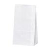 Pack Takeyama XZT55401 Food Bags, H4, Oil-Resistant Square Bottom Bags, Plain White, 100 Sheets view 2