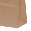 Pack Takeyama XZT55301 Food Bags, H4, Oil-Resistant Square Bottom Bags, Brown, Plain, 100 Pieces view 2