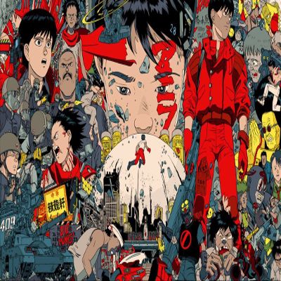 Akira Customized 24x14 inch Silk Print Poster/WallPaper Great Gift