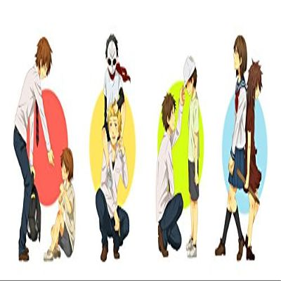 Danshi Koukousei no Nichijou Customized 39x14 inch Silk Print Poster/WallPaper Great Gift