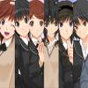 Danshi Koukousei no Nichijou Customized 32x24 inch Silk Print Poster/WallPaper Great Gift view 1
