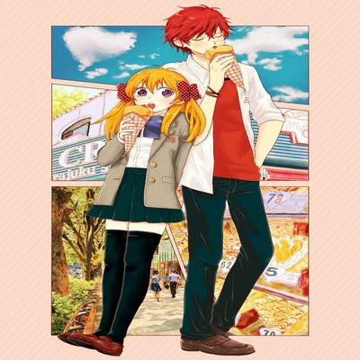 Gekkan shoujo nozaki kun Customized 14x20 inch Silk Print Poster/WallPaper Great Gift