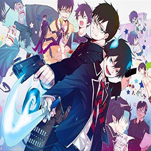 Ao no Exorcist Gekijouban Customized 34x24 inch Silk Print Poster/WallPaper Great Gift