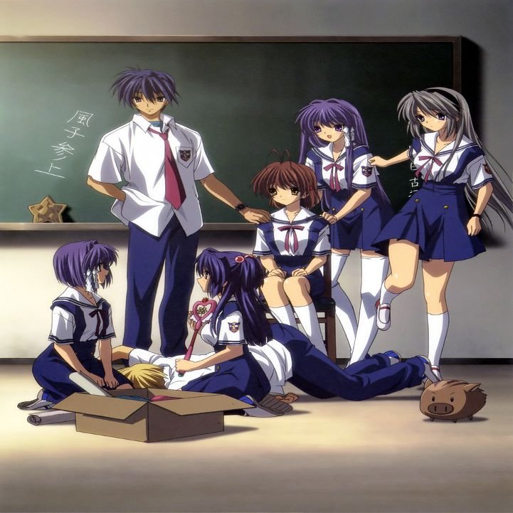 Clannad After Story Customized 14x20 inch Silk Print Poster/WallPaper Great Gift