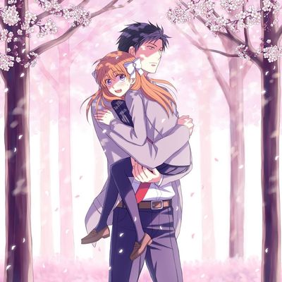 Gekkan shoujo nozaki kun Customized 14x14 inch Silk Print Poster/WallPaper Great Gift