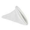 New Creations Fabric & Foam Inc, 18" by 18" Polyester Poplin Table Napkins, Pack of 6, White view 1