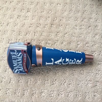 Samuel Adams Lager Tap Handle