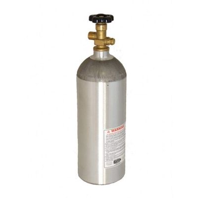 5 lb. Aluminum CO2 Cylinder with CGA 320 Valve