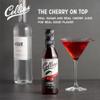 Collins Cherry Syrup, Cherry Simple Syrup, Real Sugar Cocktail Syrups, Soda Water Flavors, Cocktail Mixers, 12.7 Ounces, Set of 1 view 2