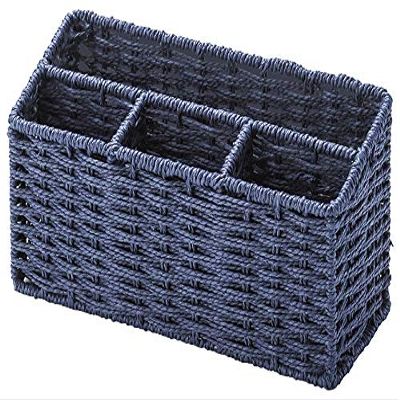 Chidorisangyou Remote Control Rack, Navy, H 4.7 x 10.2 x 3.9 inches (12 x 26 x 10