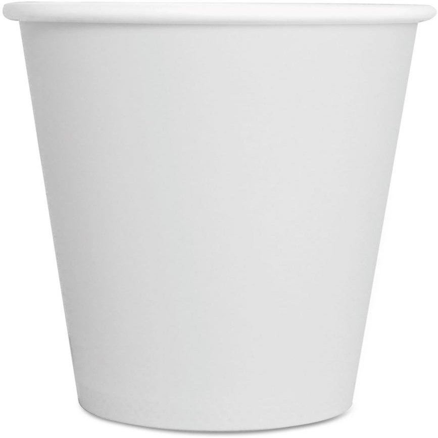 General Supply 8HOTCUPWH Paper Hot Cups 8 oz White 1000/Carton