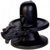 8" Shivling Black Marble Stature Religious Shiva Lingum Hindu Pooja Hindusim view 1