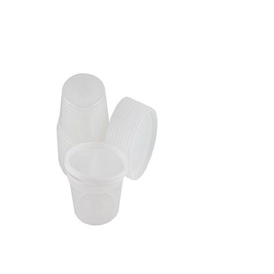 16oz Plastic Soup/Food Containers with Lids Freezer/microwave Safe Containers (12)