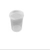16oz Plastic Soup/Food Containers with Lids Freezer/microwave Safe Containers (12) view 2