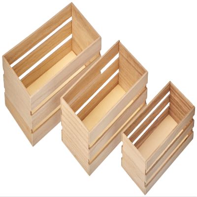 Artemio 14001929 Wooden Decorating Rack - 3 Pieces, Beige, 21.5 x 7 x 12 cm