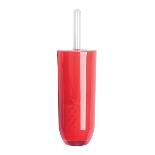 Excelsa Toilet Brush, Polystyrol, Red, 10.5 x 10.5 x 35 cm
